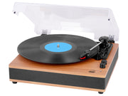 Trevi Giradischi VT 1025 BT Wireless IN/OUT 33/45/78 Giri 2x2 W Legno
