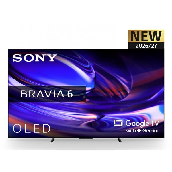 Sony TV OLED BRAVIA 6 K-55A65 55" 4K UHD 120Hz Google TV Dolby Vision Dolby Atmos Nero