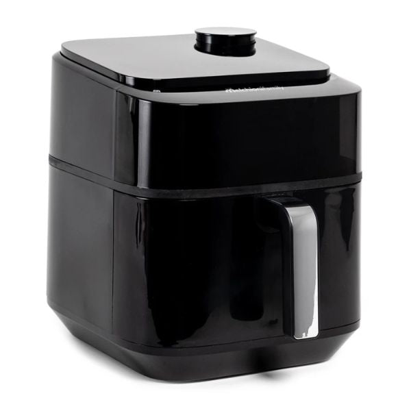 Melchioni Family Chiara Friggitrice Ad Aria Funzione Vapore Soft Doppia Resistenza 6,5L Display Digitale