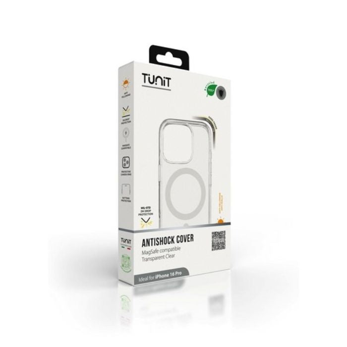 Tunit TTIP16PRMSCL Clear Cover iPhone16Pro