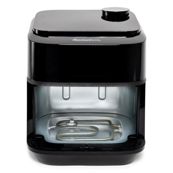 Melchioni Family Chiara Friggitrice Ad Aria Funzione Vapore Soft Doppia Resistenza 6,5L Display Digitale