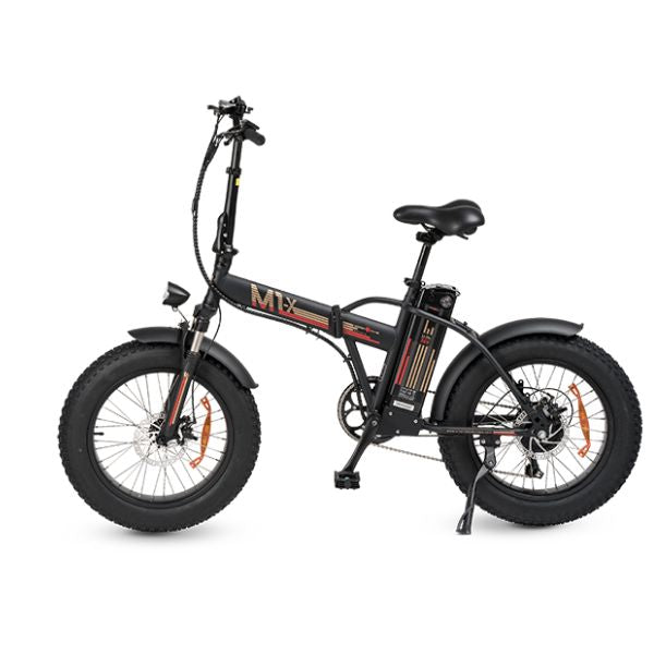 Smartway M1X Fat Bike Pieghevole Elettrica Matt Black