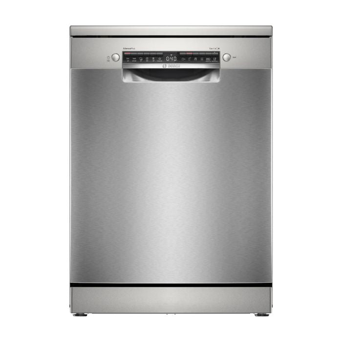 Bosch SMS4EVI08E Lavastoviglie 60cm Serie 4 libera installazione Acciaio spazzolato Anti-impronta 14 coperti (B)