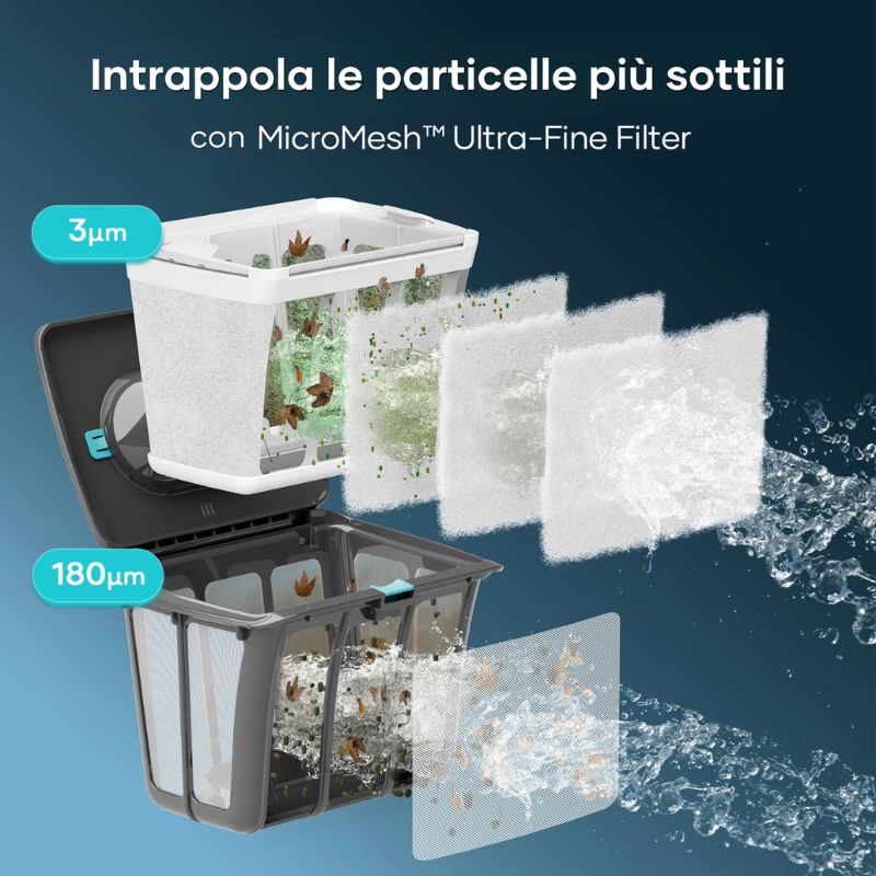 Aiper Scuba S1 Plus Robot Pulisci Piscina Senza Fili