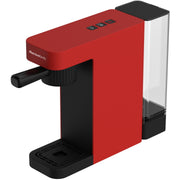 Melchioni Family Macchina da Caffè Sublime 3 in 1 1400 W 20 Bar Capsule Nespresso Dolce Gusto e Caffè Macinato Rossa