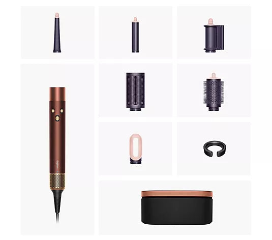 Dyson Airwrap i.d. Multi-Styler Straight+Wavy Copper Plum 1300 W Bluetooth 6 Accessori