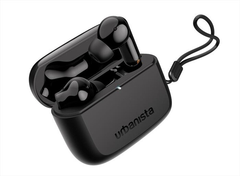 Urbanista Palo Alto True Wireless Earbuds Auricolari Bluetooth Con Cancellazione Adattiva Del Rumore Nero