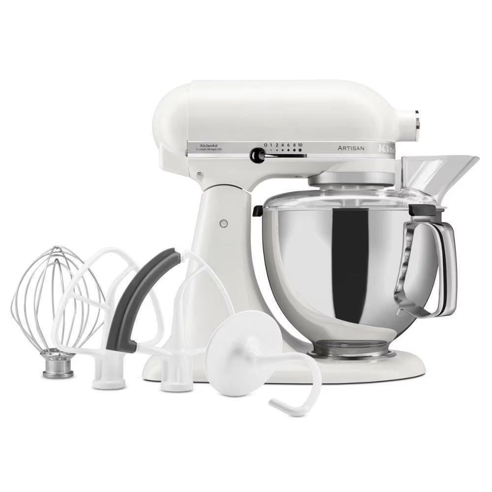 KitchenAid Planetaria Artisan 5KSM175PSEPL Porcelain White 4,7 L 300 W 10 Velocità