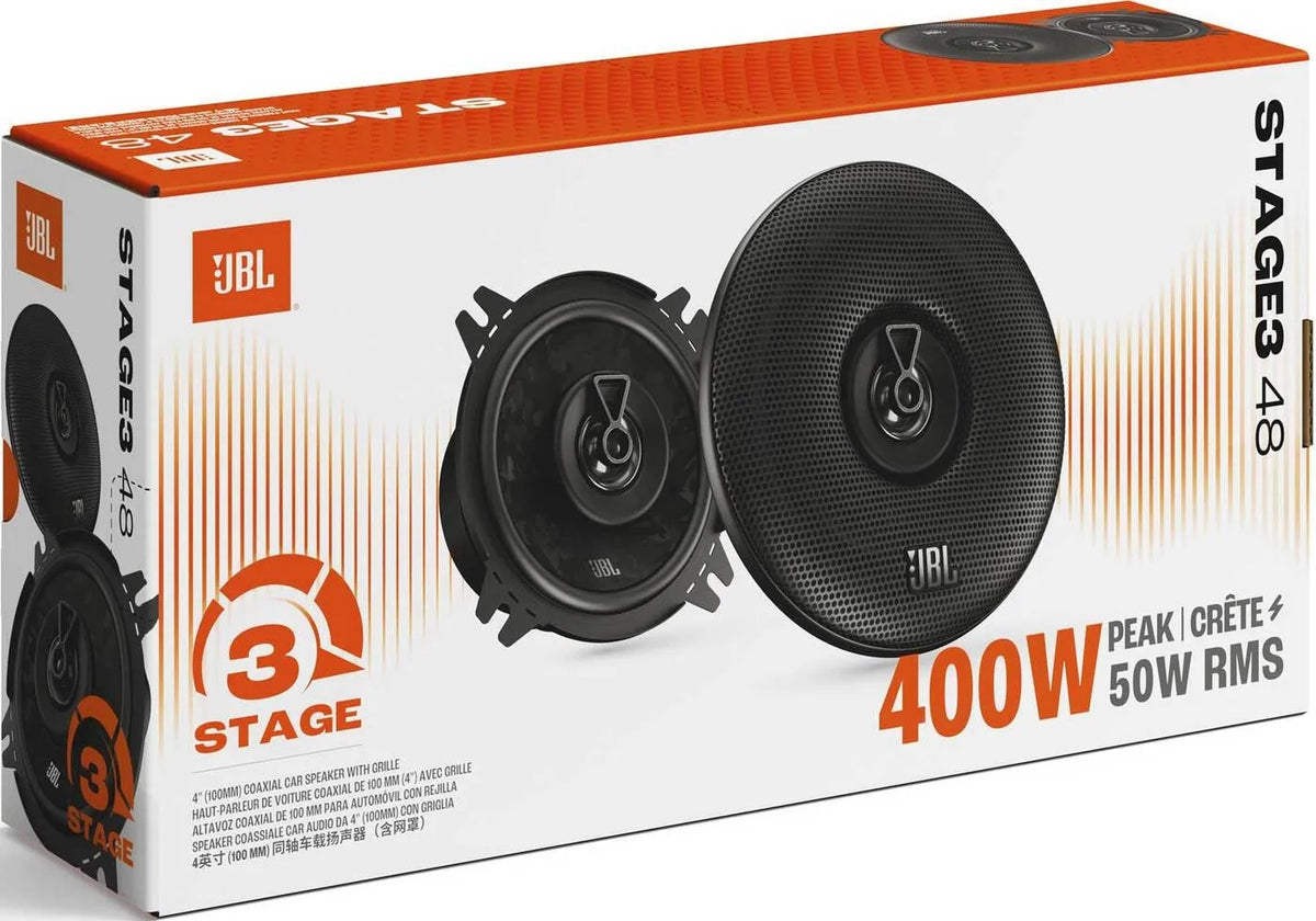 JBL Altoparlanti Auto Stage3 48 Coassiali 2 Vie 100 mm 50 W RMS 400 W 4 Ohm Coppia