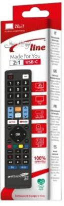 GBS Made For You 2:1 USB-C Telecomando Universale Programmabile per TV e Decoder