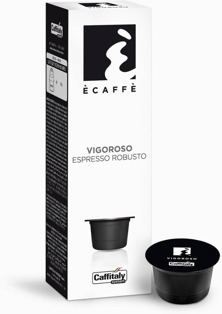Caffitaly Vigoroso Capsule Caffè Confezione da 10