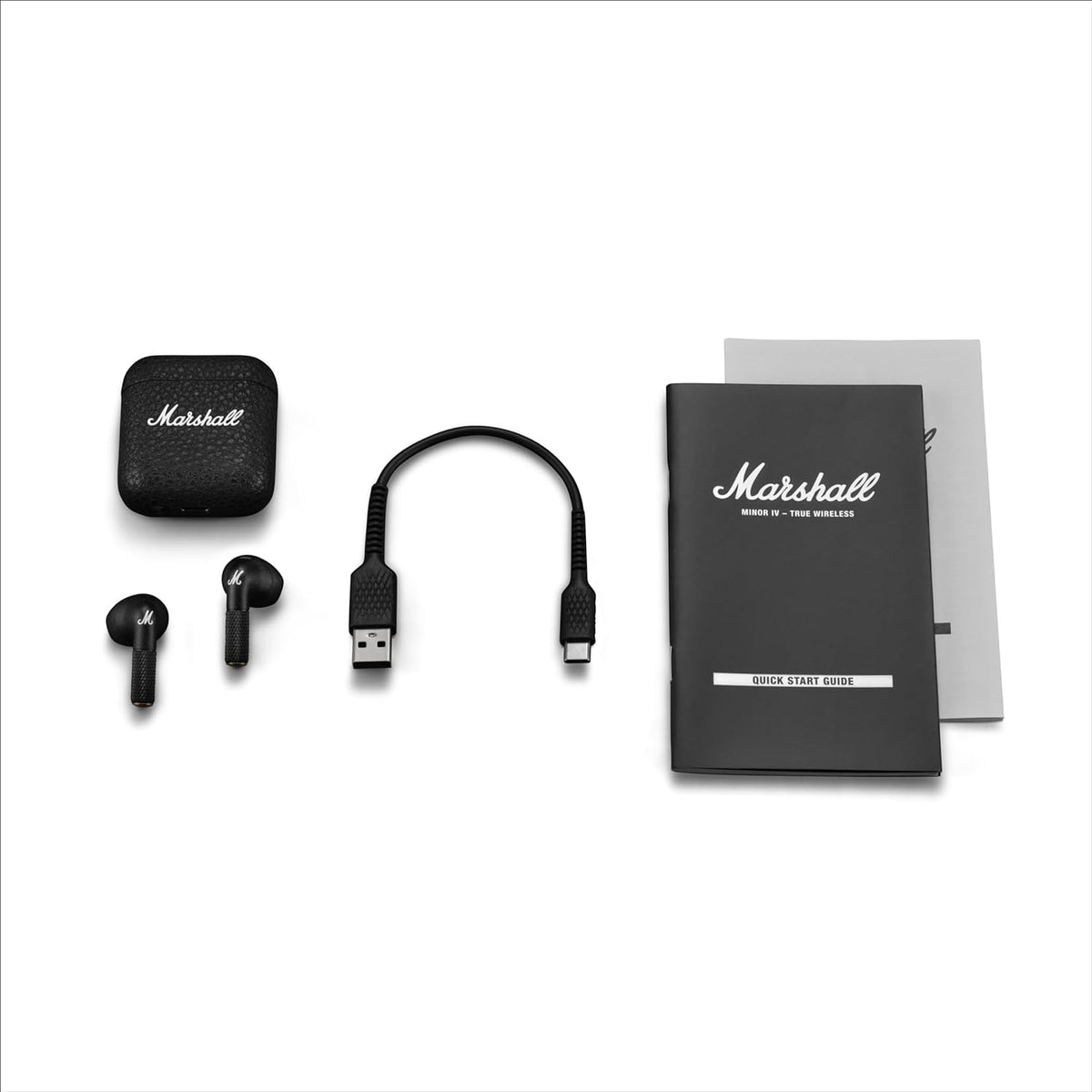 Marshall Minor IV TWS Black Cuffie True Wireless