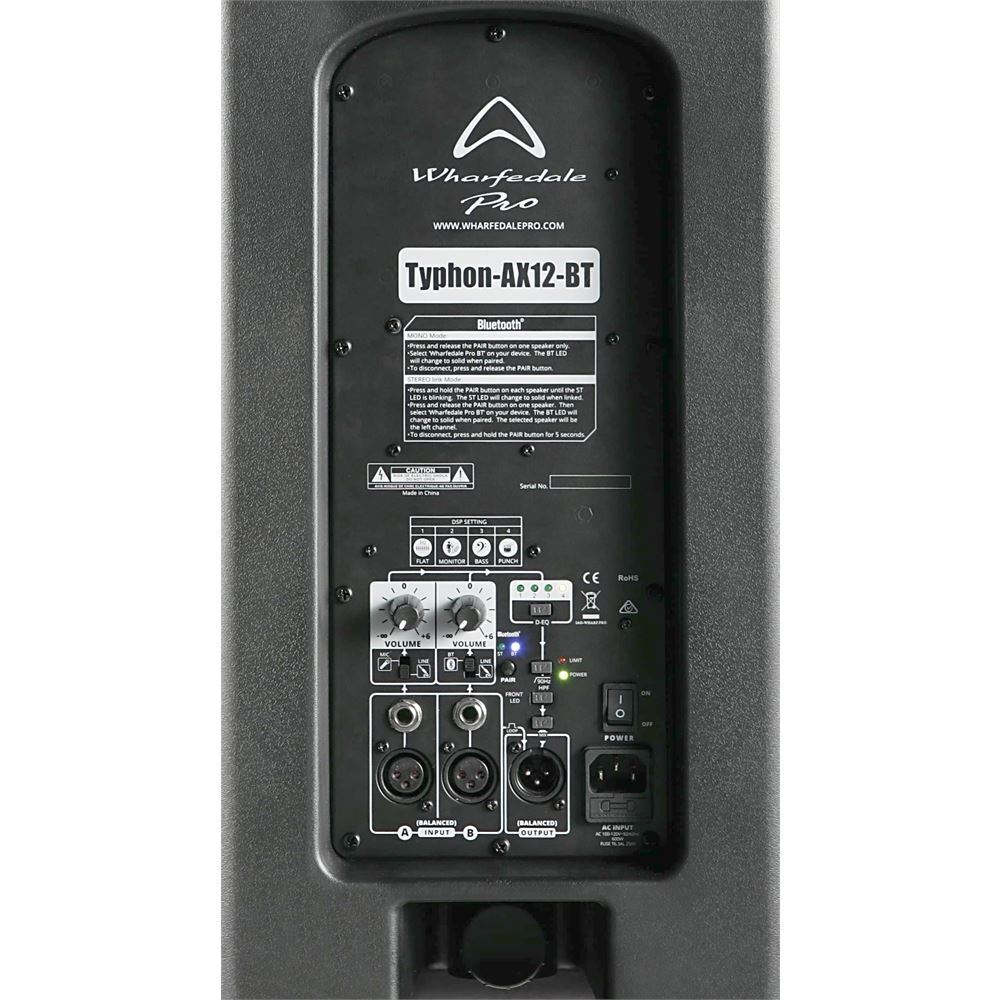 Wharfedale PRO TYPHON AX 12 BT