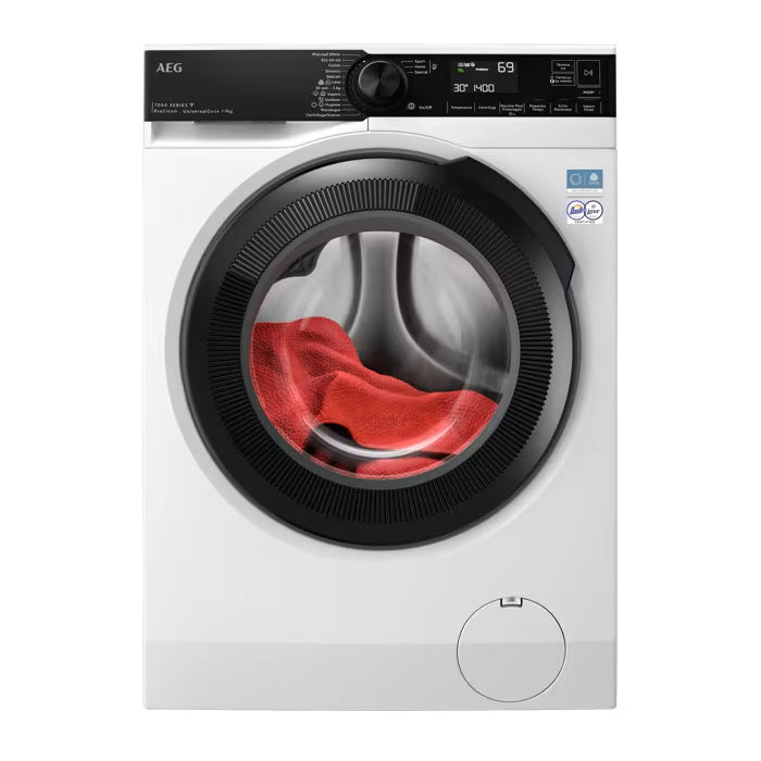 AEG Series 7000 LAVATRICE CARICA FRONTALE 9 KG CLASSE A-20% 1400 GIRI LR7FH94VY MADE IN EUROPE
