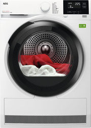 AEG TR8HGBG8B Serie 8000 Asciugatrice A Libera Installazione 8 Kg, Absolutecare, Tecnologia Pompa Di Calore, SensiDry®, Classe B, Bianco