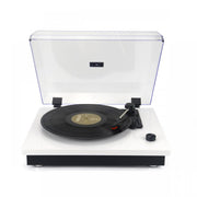 New Majestic Giradischi Hi-Fi TT 53 WH Bianco 33/45/78 Giri Wireless Audio USB REC