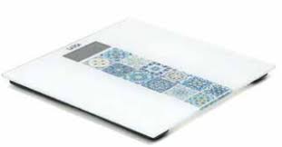 Laica PS1082B Bilancia pesapersone elettronica  Brezza Mediterranea max 180kg Bianco/Nero