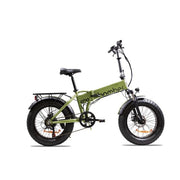 EMG Bomber 48V Green E-Bike Fat Bike Pieghevole 20" 48V 13Ah Verde