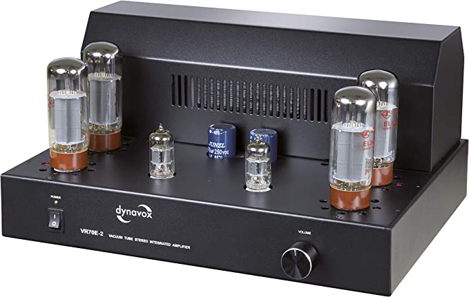 Dynavox VR70 E II Amplificatore a Valvole Nero E2