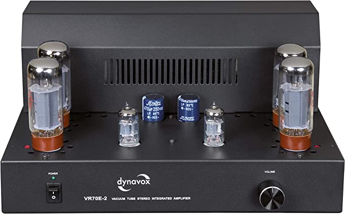 Dynavox VR70 E II Amplificatore a Valvole Nero E2