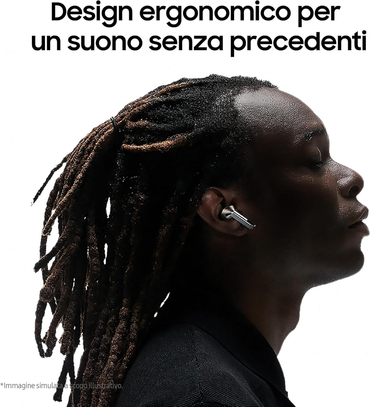 Samsung Galaxy Buds3 Pro Auricolari in-ear True Wireless Cuffie ergonomiche con luce LED Cancellazione attiva del rumore