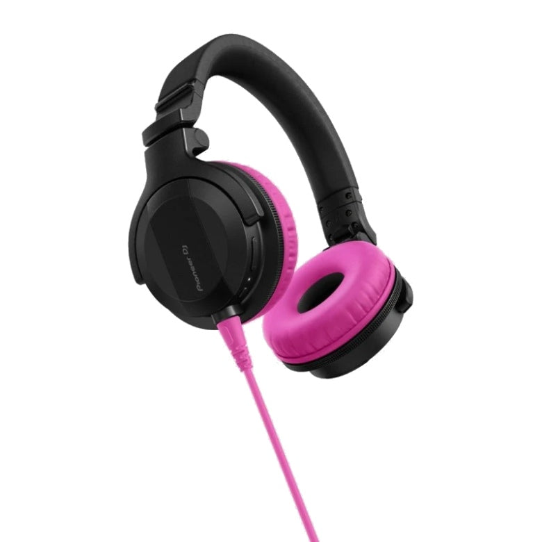 Pioneer DJ HC-CP08-V Kit Accessori per Cuffie HDJ-CUE1 e HDJ-CUE1BT Viola con Cavo Spiralato e 2 Padiglioni di Ricambio