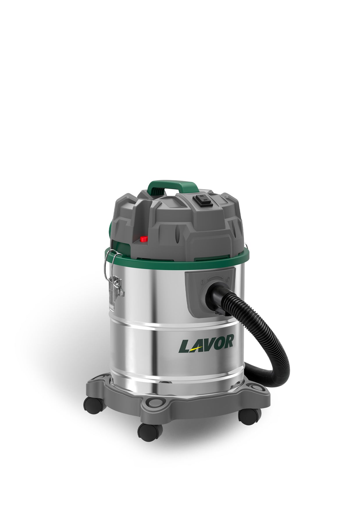Lavor Aspirapolvere Aspiraliquidi Dozzy Power 20XS 20 L 1400 W Fusto in Acciaio Inox