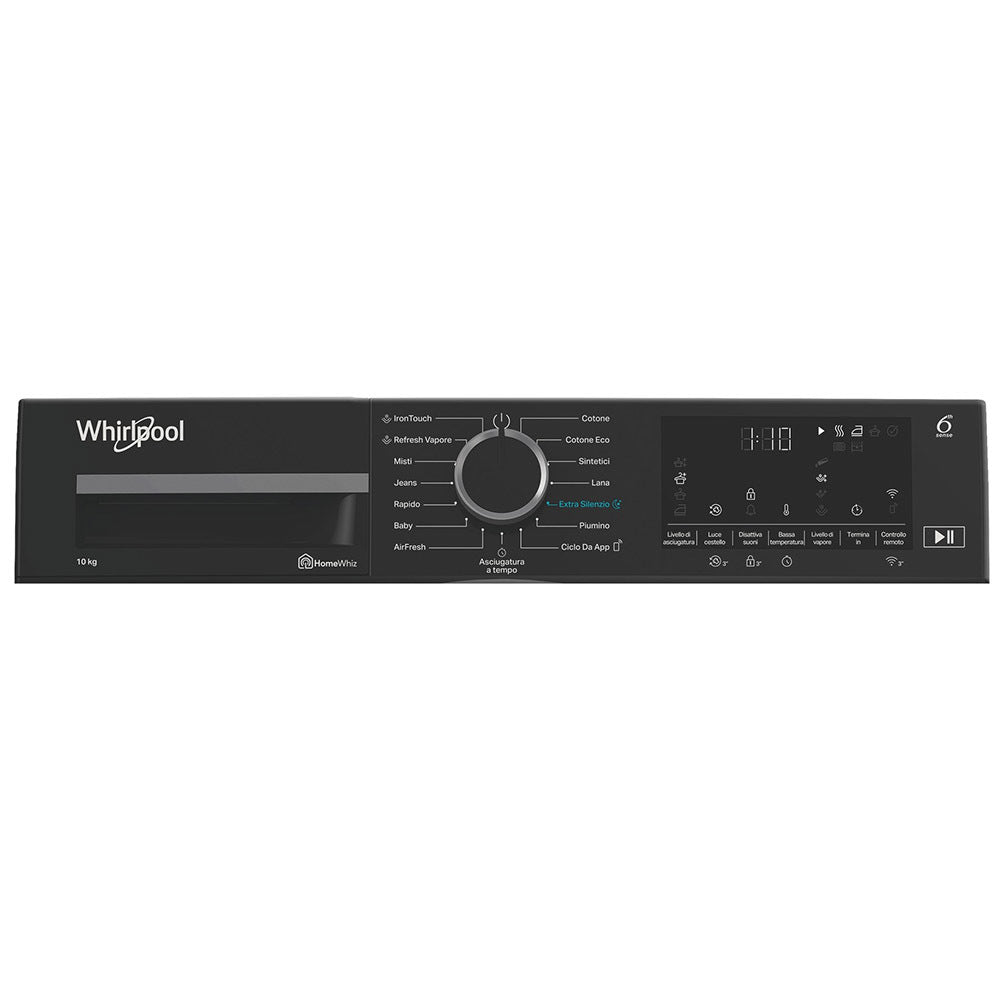 Whirlpool C WD 105M WBS IT Asciugatrice a Pompa di Calore 10 kg Classe B Wi-Fi IronTouch Vapore Bianca