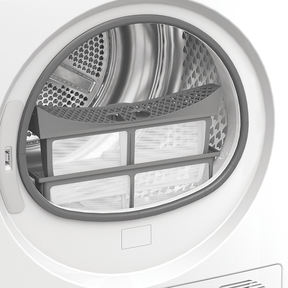 Whirlpool C WD 105M WBS IT Asciugatrice a Pompa di Calore 10 kg Classe B Wi-Fi IronTouch Vapore Bianca