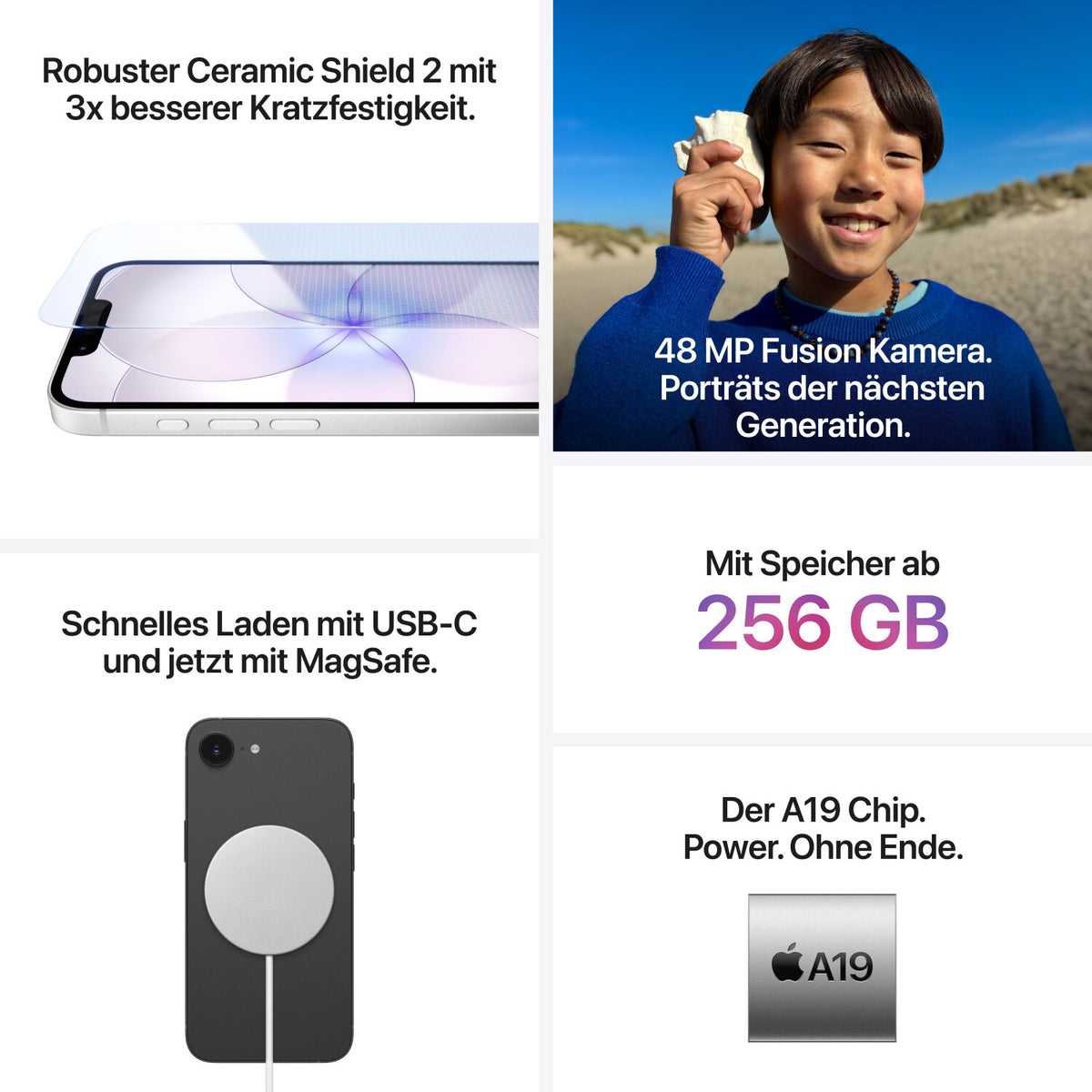 Apple iPhone 17e 256 GB Soft Pink (Rosa Chiaro)