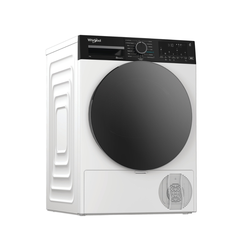 Whirlpool C WD 96M WBS IT Asciugatrice A Libera Installazione 9 Kg, Pompa Di Calore, Tecnologia Precision Dry, OptiSense, Classe A, Bianco