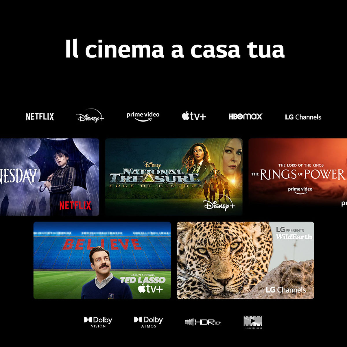 LG Oled48C34LA Televisione Smart TV 48 Pollici Oled 4K Serie C3