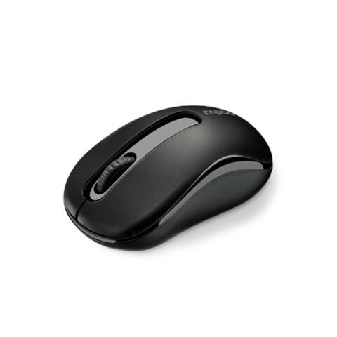 RAPOO M10 Plus Mouse Ottico Wireless 2,4 GHz 1000 DPI Nero con Ricevitore USB Nano