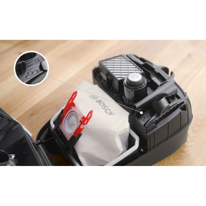 Bosch BGB41BA1 Serie 4 Aspirapolvere con sacco Nero