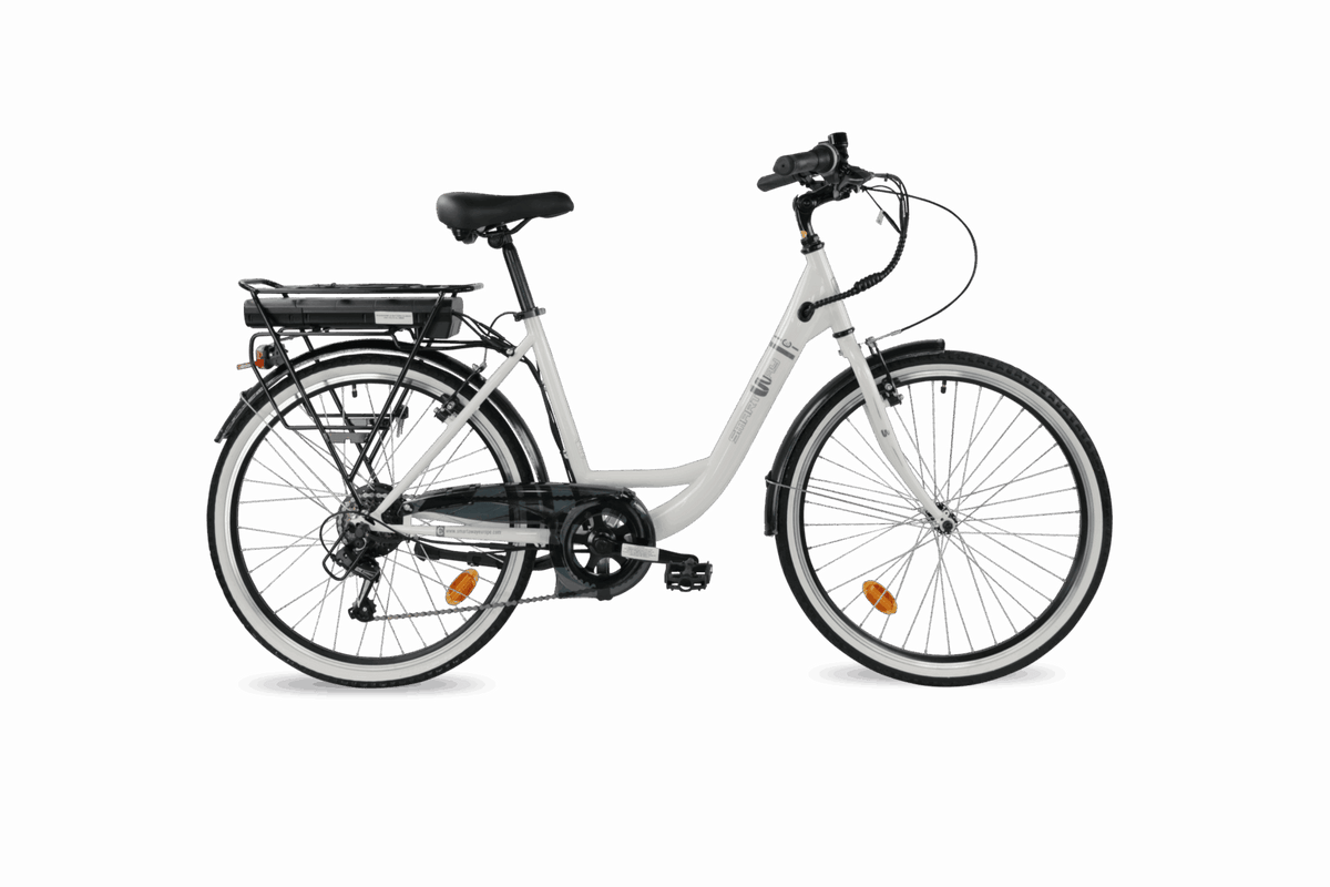 Smartway C6D4SCW E-Bike City 26" 36V 7,8Ah Bianco Pearl White