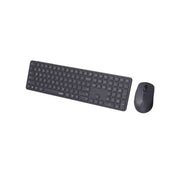 RAPOO 9810M Wireless Blade Combo Tastiera e Mouse Wireless Multimodale Nero/Grigio Scuro