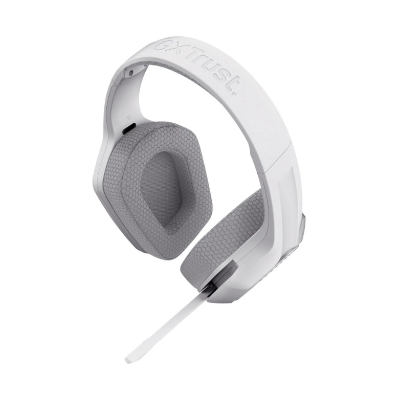 Trust GXT 425W Zirox II Dual Wireless 26315, Cuffie Gaming Over-Ear Wireless Bluetooth e 2,4 GHz, Driver da 50 mm, Bianche