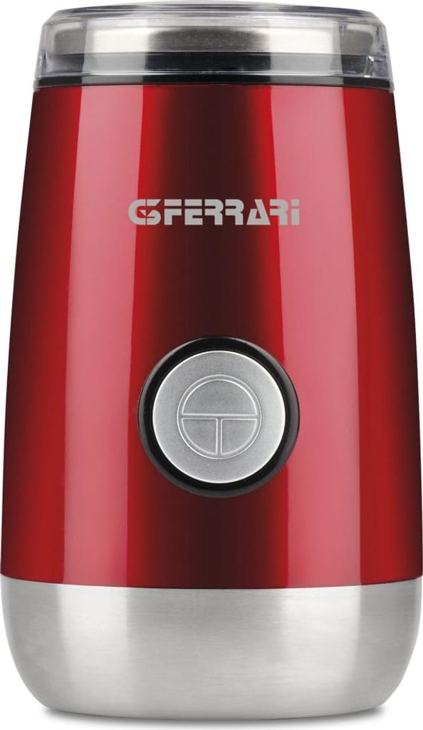 G3 Ferrari Macinacaffè Cafexpress G2007606 150 W 50 g Lame in Acciaio Inox Rosso/Argento