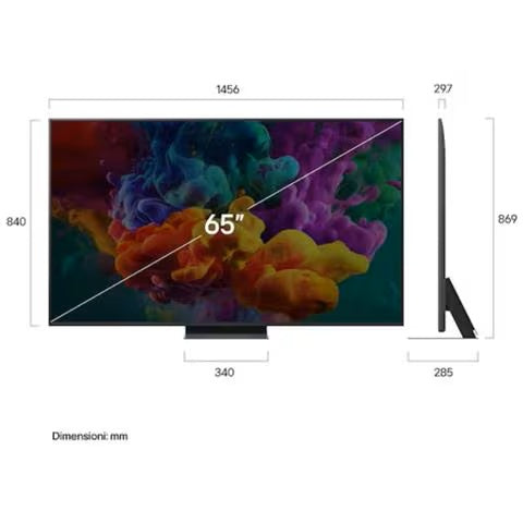 LG Smart TV 65QNED86B6B QNED evo AI MiniLED 65" 4K 120 Hz webOS 26 Dolby Vision