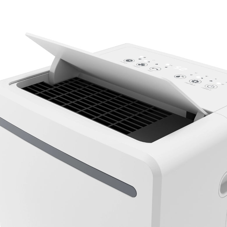 Olimpia Splendid Aquaria S2 24 NW 02720 Deumidificatore Wi-Fi 24 L/24h con Filtro EPA, Ionizzatore e Lampada UV