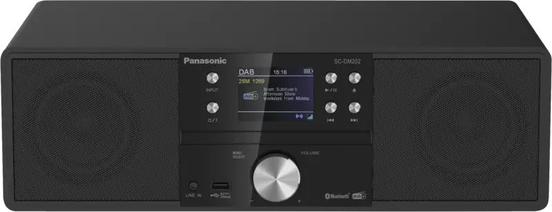 Panasonic Sistema Micro Hi-Fi SC-DM202EG-K