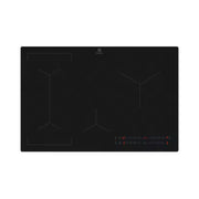 Electrolux EIV83443CT Piano Cottura a Induzione Matt Serie 600 Bridge 80 cm, 4 Zone, Hob2Hood, Nero Opaco