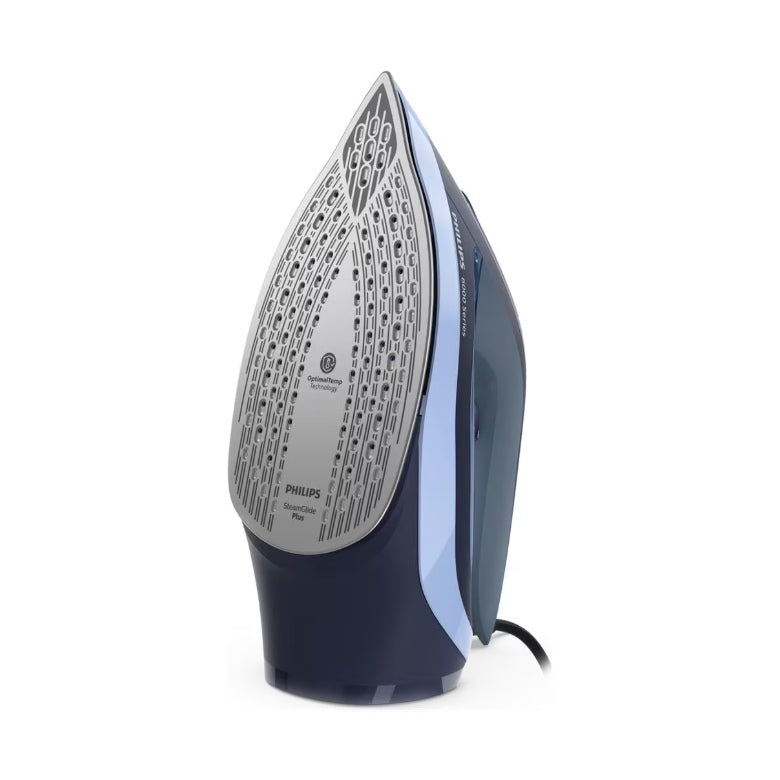 Philips Serie 6000 Ferro da Stiro a Vapore 2600 W SteamGlide Plus OptimalTEMP Blu