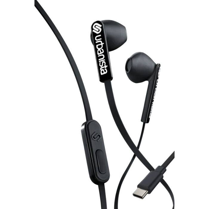 Urbanista San Francisco Auricolare con Cavo USB-C Black