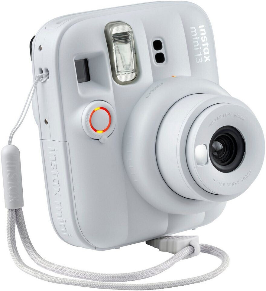 Fujifilm Fotocamera Istantanea instax mini 13 Clay White 60 mm Autoscatto 2 e 10 Secondi