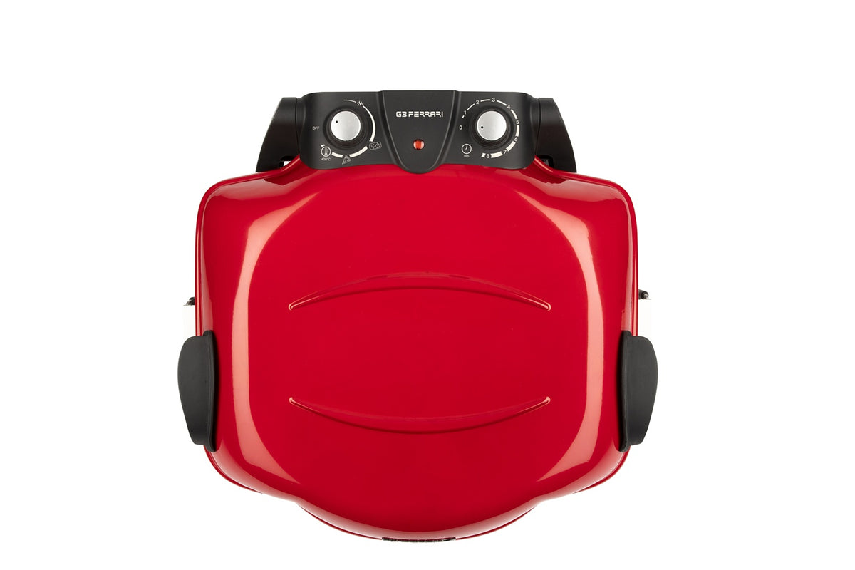 G3 Ferrari Forno Pizza Delizia Impero G1021702 Rosso 1400 W 400 °C Ø 37 cm