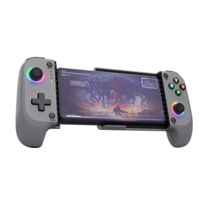 Trust GXT 735G Mylox Controller Wireless Bluetooth per trasformare il tuo smartphone in una console da gaming portatile Grigio