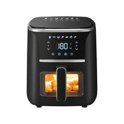Necchi Friggitrice ad Aria NK815DT 5 L 1400 W 7 Programmi Display LED Touch con Finestra