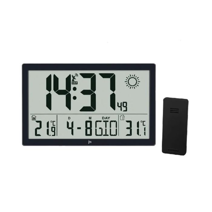 Lowell JD9909 Orologio Radiocontrollato Funzioni Meteo Integrate