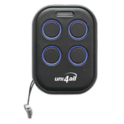Unitronic Telecomando Universale UNI4ALL JL2161/UNI 4 Canali Multifrequenza Rolling Code e Codice Fisso